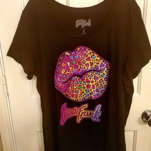 Lisa Frank Torrid 90s 2000s Rainbow Leopard Shirt